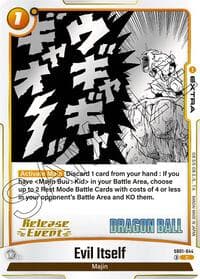 Evil Itself - Manga Booster 01 Release Event Cards - Dragon Ball Super: Fusion World card