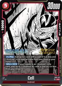 Cell - SB01-011 - Manga Booster 01 Release Event Cards - Dragon Ball Super: Fusion World card