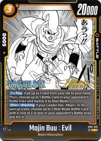 Majin Buu : Evil - SB01-035 - Manga Booster 01 Release Event Cards - Dragon Ball Super: Fusion World card