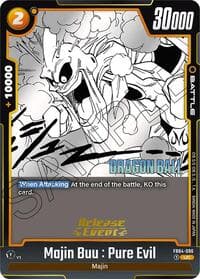Majin Buu : Pure Evil - FB04-096 - Manga Booster 01 Release Event Cards - Dragon Ball Super: Fusion World card