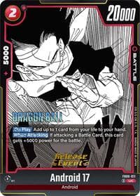 Android 17 - FB06-011 - Manga Booster 01 Release Event Cards - Dragon Ball Super: Fusion World card