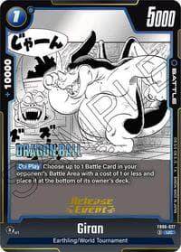 Giran - Manga Booster 01 Release Event Cards - Dragon Ball Super: Fusion World card