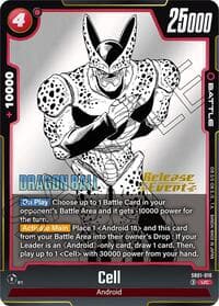Cell - SB01-010 - Manga Booster 01 Release Event Cards - Dragon Ball Super: Fusion World card