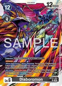 Diaboromon - Cyber Eden - Digimon Card Game card
