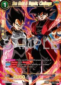 Son Goku & Vegeta, Challenge - Expansion Deck Box Set 25: Premium Anniversary Box 2025 - Dragon Ball Super: Masters card