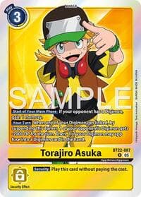 Torajiro Asuka - Cyber Eden - Digimon Card Game card