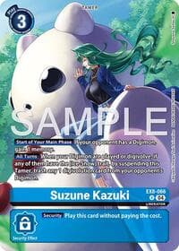 Suzune Kazuki (Digimon Liberator Debuggers Set) - Chain of Liberation - Digimon Card Game card