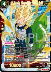 SS Vegeta, Competitive Saiyan Spirit (Premium Anniversary Box 2025) - Promotion Cards - Dragon Ball Super: Masters card