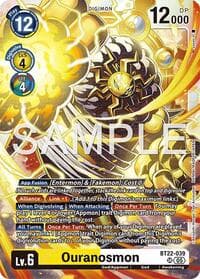 Ouranosmon - Cyber Eden - Digimon Card Game card