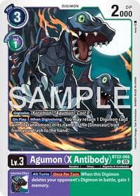 Agumon (X Antibody) - Cyber Eden - Digimon Card Game card