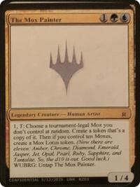 The Mox Painter - Un-Known Event Playtest Cards - Magic: The Gathering card