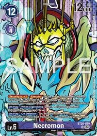 Necromon (Digimon Liberator Debuggers Set) - Release Special Booster 2.5 - Digimon Card Game card