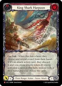 King Shark Harpoon (Extended Art) - High Seas - Flesh and Blood TCG card