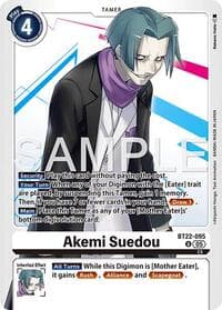 Akemi Suedou - Cyber Eden - Digimon Card Game card