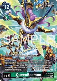 QueenBeemon (Digimon Liberator Debuggers Set) - Release Special Booster 2.0 - Digimon Card Game card