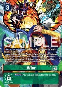 Winr (Digimon Liberator Debuggers Set) - Release Special Booster 2.0 - Digimon Card Game card