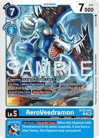 AeroVeedramon - Cyber Eden - Digimon Card Game card