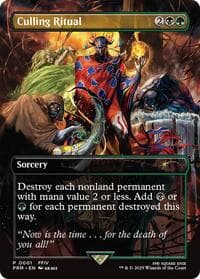 Culling Ritual - WPN & Gateway Promos - Magic: The Gathering card