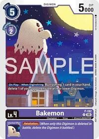 Bakemon (Store Tournament 2025 Vol.3 Participation Pack) - Digimon Promotion Cards - Digimon Card Game card