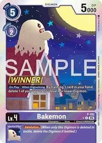 Bakemon (Store Tournament 2025 Vol.3 Winner Pack) - Digimon Promotion Cards - Digimon Card Game card