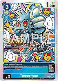Tweetmon (Store Tournament 2025 Vol.3 Winner Pack) - Digimon Promotion Cards - Digimon Card Game card