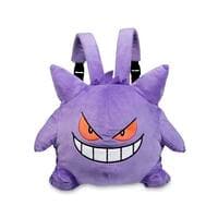 Gengar Pokemon Trainer Gear Plush Backpack - Pokemon Collectible Storage - Collectible Storage card