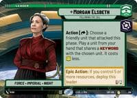 Morgan Elsbeth - Following the Call (Hyperspace) - Legends of the Force - Star Wars: Unlimited card