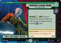 Supreme Leader Snoke - In the Seat of Power (Hyperspace) - Legends of the Force - Star Wars: Unlimited card