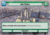 Jedi Temple // Force (Hyperspace) - Legends of the Force - Star Wars: Unlimited card
