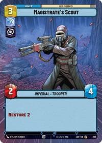 Magistrate's Scout (Hyperspace) - Legends of the Force - Star Wars: Unlimited card