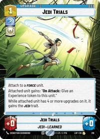 Jedi Trials (Hyperspace) - Legends of the Force - Star Wars: Unlimited card