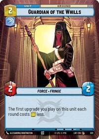 Guardian of the Whills (Hyperspace) - Legends of the Force - Star Wars: Unlimited card