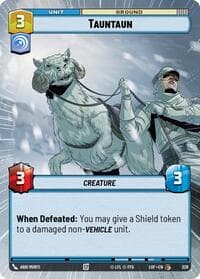 Tauntaun (Hyperspace) - Legends of the Force - Star Wars: Unlimited card