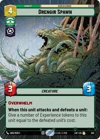 Drengir Spawn (Hyperspace) - Legends of the Force - Star Wars: Unlimited card