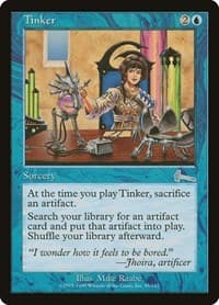 Tinker - Urza's Legacy - Magic: The Gathering card