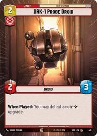 DRK-1 Probe Droid (Hyperspace) - Legends of the Force - Star Wars: Unlimited card