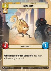 Loth-Cat (Hyperspace) - Legends of the Force - Star Wars: Unlimited card