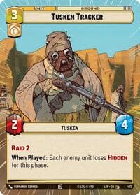 Tusken Tracker (Hyperspace) - Legends of the Force - Star Wars: Unlimited card