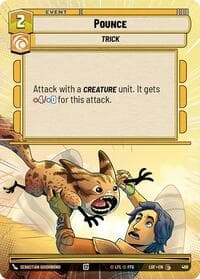 Pounce (Hyperspace) - Legends of the Force - Star Wars: Unlimited card