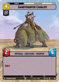 Sandtrooper Cavalry (Hyperspace) - Legends of the Force - Star Wars: Unlimited card