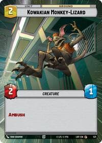 Kowakian Monkey-Lizard (Hyperspace) - Legends of the Force - Star Wars: Unlimited card