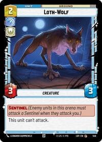 Loth-Wolf (Foil) - Legends of the Force - Star Wars: Unlimited card