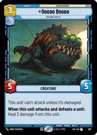 Oggdo Bogdo - Bogano Brute (Foil) - Legends of the Force - Star Wars: Unlimited card