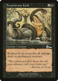 Treacherous Link - Urza's Legacy - Magic: The Gathering card