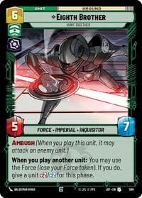 Eighth Brother - Hunt Together (Foil) - Legends of the Force - Star Wars: Unlimited card