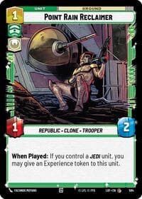 Point Rain Reclaimer (Foil) - Legends of the Force - Star Wars: Unlimited card