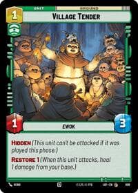 Village Tender (Foil) - Legends of the Force - Star Wars: Unlimited card