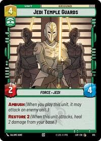 Jedi Temple Guards (Foil) - Legends of the Force - Star Wars: Unlimited card