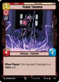 Purge Trooper (Foil) - Legends of the Force - Star Wars: Unlimited card