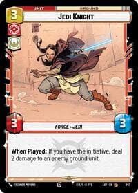 Jedi Knight (Foil) - Legends of the Force - Star Wars: Unlimited card